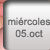 Miércoles 5