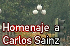 Homenaje a Carlos Sainz